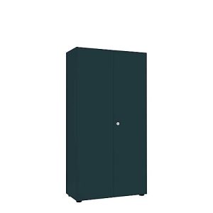Flügeltürenschrank, B 80 cm, 5OH, graph.