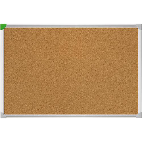 Franken Korktafel U-Act! Linie®, Wandmontage im Hoch- & Querformat, Aluminiumrahmen, 800x1200 mm