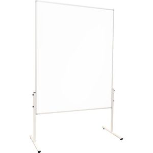 Franken Moderationstafel X-traLine, beidseitig, Oberfläche Acrylglas, B 1200 x H 1500 mm, MT2099
