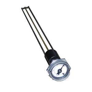 Füllstandsanzeige für Bauer Kraftstoff-Tanks MT 450 und MT 600, Tauchtiefe 635 mm, Anschlussgewinde 1 1/2′