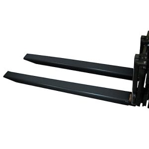 Gabelverlängerung, L 1800 x B 125 x 45 mm, schwarz
