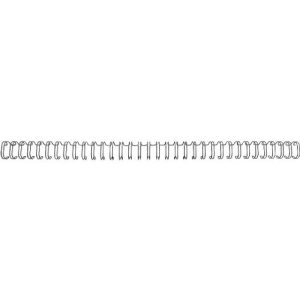 GBC Drahtbinderücken WireBind, A4, 34 Ringe, 11 mm für max. 100 Seiten, 100 Stück, schwarz