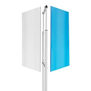 Gestell für Whiteboardsystem Skin, für Whiteboards Maße 1000 x 1500 mm, mit Rollen