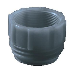 Gewindeadapter für Elektrische Fass- und IBC-Pumpen CEMO, von 2′ fein (l) auf 2′ Mauser grob (A) S70 x 6