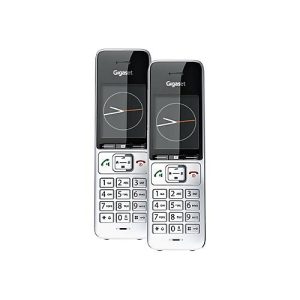 Gigaset 500HX duo COMFORT – Schnurloses Erweiterungshandgerät – ECO DECTGAPCAT-iq + zusätzliches Handset