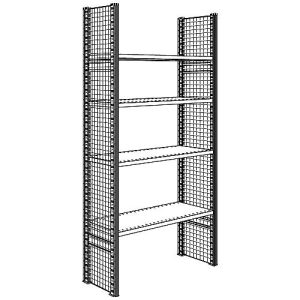 Gitter-Seitenwand, H 2278 x T 300 mm