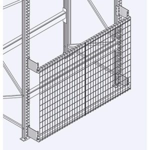 Gitterrückwand GRM-Set 7, Regalhöhe 4700 x Regallänge 1800 mm Gitterrückwand GRM-Set 7, Regalhöhe 4700 x Regallänge 1800 mm