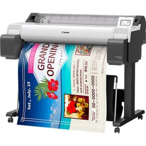 Großformatdrucker Canon imagePROGRAF TM-340, 36′, Farbe, Tinte, 2400 x 1200 dpi, USB/LAN/WLAN, inkl. 5 Tintentanks