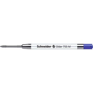 Großraummine M SCHNEIDER Slider 755, Strichstärke M, blau, 10 Stück