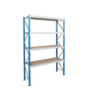 Grundfeld, Weitspannregal Epsivol, 4 Ebenen, B 1800 x T 1200 x H 2500 mm
