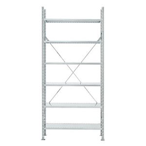 Grundregal R 3000, 6 Böden, B 1055 mm x T 300 mm, Böden verzinkt