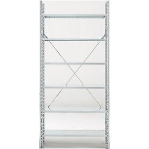 Grundregal R 3000, 6 Böden, B 1345 mm x T 600 mm, Böden verzinkt
