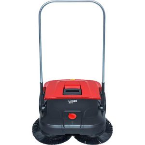 Haaga Kehrmaschine 375, manuell, Kehrfläche bis 1000 m², Behältervolumen 50 L