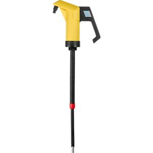 Handhebel-Pumpe, 0,3 l/Hub, Viton, gelb