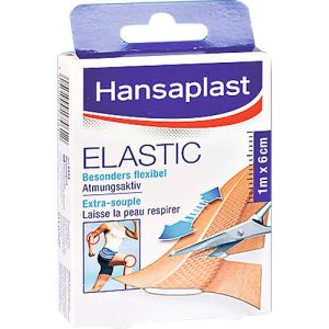 Hansaplast Elastic-Pflaster, 1 m x 6 cm