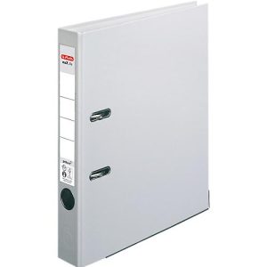 herlitz Ordner maX.file protect, DIN A4, Rückenbreite 50 mm, grau