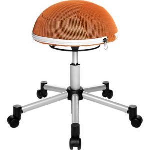 Hocker Sitness Half Ball, orange