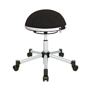 Hocker Sitness Half Ball, schwarz