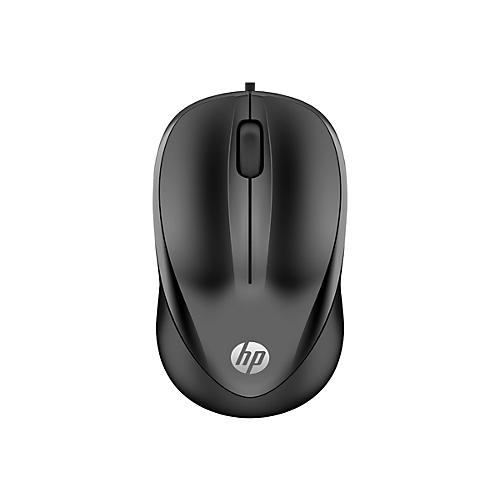 HP 1000 - Maus - USB - Schwarz