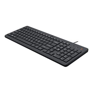 HP 150 – Tastatur – Deutsch – Schwarz – für Victus by HP Laptop 15, 16; Laptop 14, 15, 15s; Pavilion Plus Laptop 14