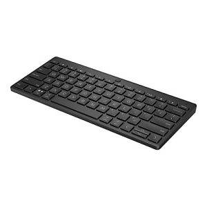 HP 350 Compact Multi-Device – Tastatur – kabellos – Bluetooth 5.2 – Deutsch – Schwarz