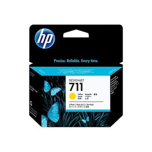 HP 711 – 3er-Pack – Gelb – original – DesignJet – Tintenpatrone