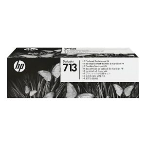 HP 713 – 4er-Pack – Gelb, Cyan, Magenta, pigmentiertes Schwarz – original – DesignJet – Druckkopf-Austauschset