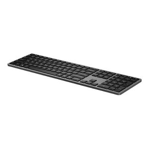 HP Dual Mode 975 – Tastatur – hinterleuchtet – kabellos – Bluetooth – Deutsch