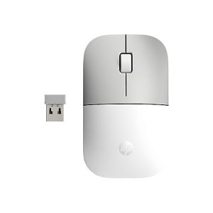 HP Z3700 – Maus – kabellos – 2.4 GHz – kabelloser Empfänger (USB) – Ceramic White