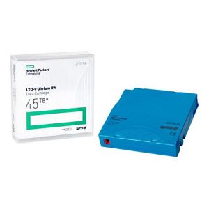 HPE – 20 x LTO Ultrium 9 – 18 TB / 45 TB – Beschriftungsetiketten, Non-Custom-Label – Hellblau – Library Pack