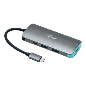 i-Tec USB-C Metal Nano Dock 4K HDMI + Power Delivery – Dockingstation – USB-C 3.1 – HDMI
