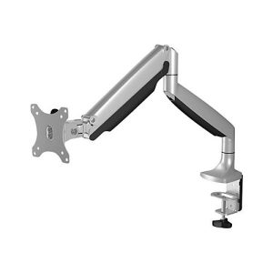 ICY BOX IB-MS503-T – Befestigungskit – einstellbarer Arm – für Monitor – Schwarz, Silber