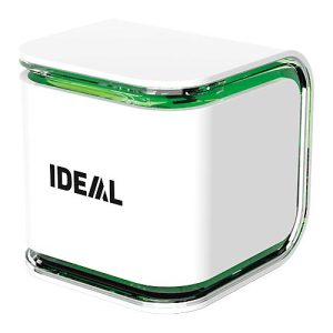 IDEAL AS10 Raumluftsensor, für Feinstaub, Temperatur, Luftfeuchtigkeit, Luftdruck, inkl. App, weiß