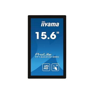 iiyama ProLite TF1634MC-B8X – LED-Monitor – 39.5 cm (15.6′) – offener Rahmen – Touchscreen – 1920 x 1080 Full HD (1080p) @ 60 Hz