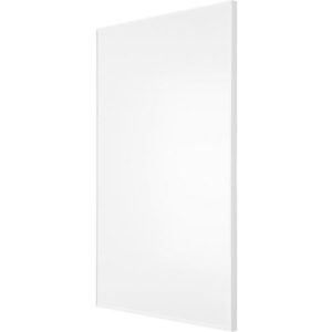 Infrarot-Heizpaneel ECO 500, Leistung 500 W, für Räume bis 25 m³/11 m², WiFi Thermostat-Empfänger, IP44, B 600 x T 56 x H 800 mm, Aluminium, weiß
