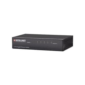 Intellinet 5-Port Gigabit Ethernet Switch, Metal, Box – Switch – 5 Anschlüsse