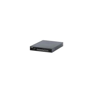 Intellinet – Switch – 2+/L3 Lite – managed – 8 x 10/100/1000 (PoE++) + 2 x Gigabit SFP (Uplink) – Desktop, an Rack montierbar