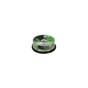 Intenso – 25 x DVD-R (G) – 4.7 GB 16x – mit Tintenstrahldrucker bedruckbare Oberfläche – Spindel