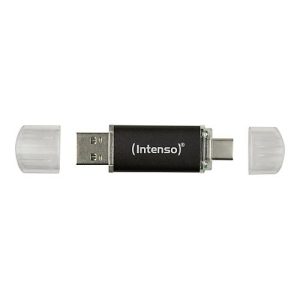 Intenso Twist Line – USB-Flash-Laufwerk – 32 GB – USB 3.2 Gen 1 / USB-C – Anthrazit