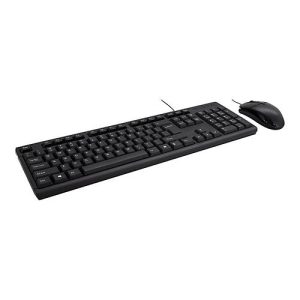 Inter-Tech KB-118 – Tastatur-und-Maus-Set – USB – QWERTY – Schwarz – retail