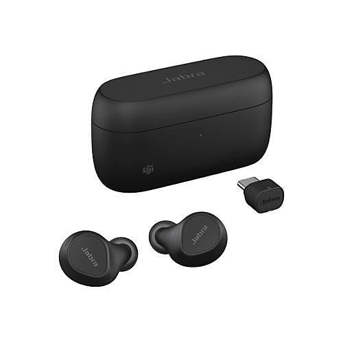 Jabra Evolve2 Buds MS - True Wireless-Kopfhörer mit Mikrofon - im Ohr - Bluetooth - aktive Rauschunterdrückung - Adapter USB-C via Bluetooth