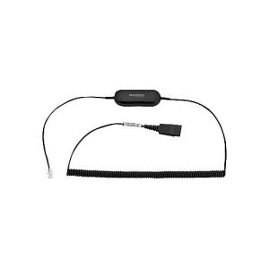 Jabra GN1218 AC Attenuation – Headset-Kabel – Quick Disconnect Stecker – 2 m – für Cisco IP Phone 78XX, 88XX; BIZ 1500, 2300, 2400