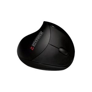 JENIMAGE EV – Vertikale Maus – ergonomisch – 5 Tasten – kabellos – kabelloser Empfänger (USB)