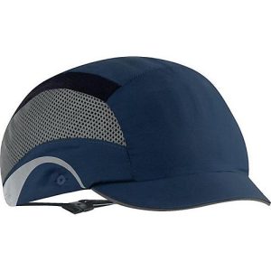 JSP Anstoßkappe Aerolite, EN 812, Schirmlänge 25 mm, marineblau, Größe 53-64 cm, Polyester
