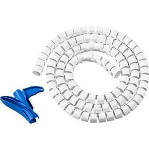 Kabelschutzschlauch Helawrap, L 2 m x Ø 25 mm, weiß