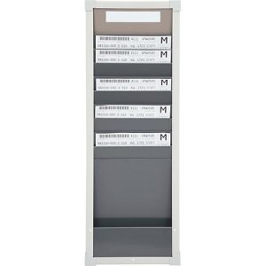 Karten-Sortiertafeln Eichner 9219 Serie, ideal für DIN A4, 1-spaltig, H 750 x B 260 mm