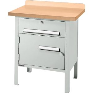 Kastenwerkbank Schäfer Shop Select PWi 75-0, mitteldichte Faserplatte (MDF), bis 750 kg, B 750 x T 680 x H 838 mm