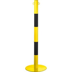 Kettenständer, 2-tlg., gelb/schwarz