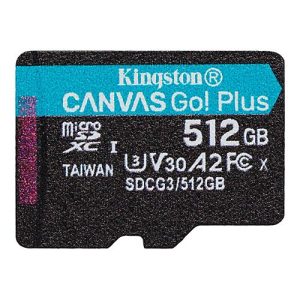 Kingston Canvas Go! Plus – Flash-Speicherkarte – 512 GB – microSDXC UHS-I