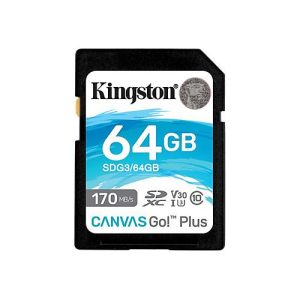 Kingston Canvas Go! Plus – Flash-Speicherkarte – 64 GB – SDXC UHS-I